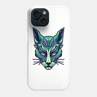 Japanese Cat Mask Phone Case