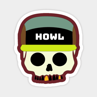 Caveira Howl Brazil Magnet