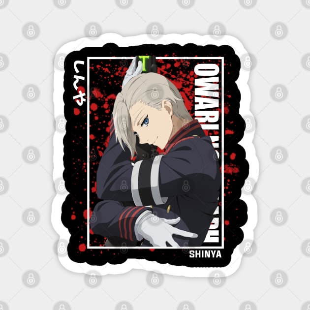 Shinya Hīragi - Owari no Seraph Magnet by Otaku Emporium