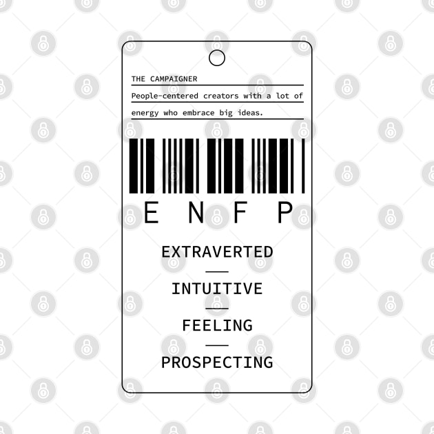 ENFP - The Campaigner - Extraverted Intuitive Feeling Prospecting by Millusti