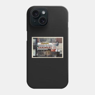 Weinstein & Holtzman Hardware - New York City Store Sign Kodachrome Postcards Phone Case