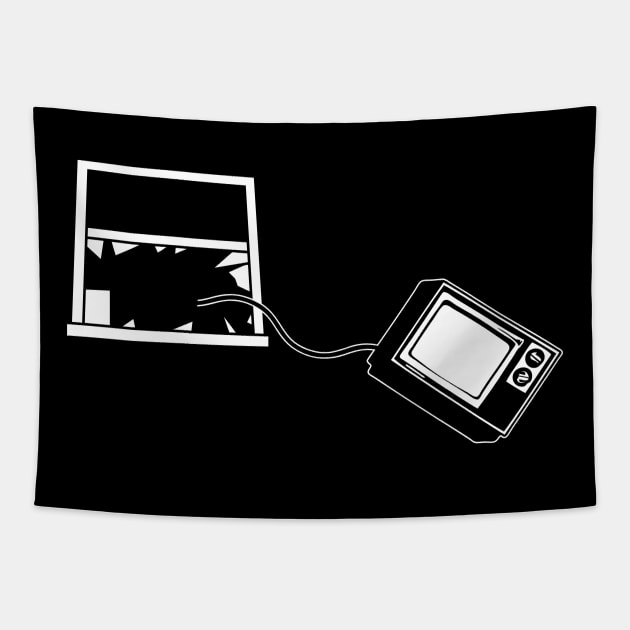 Kill Your TV Tapestry by CultureClashClothing