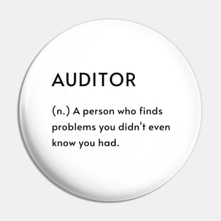 Auditor Definition Pin