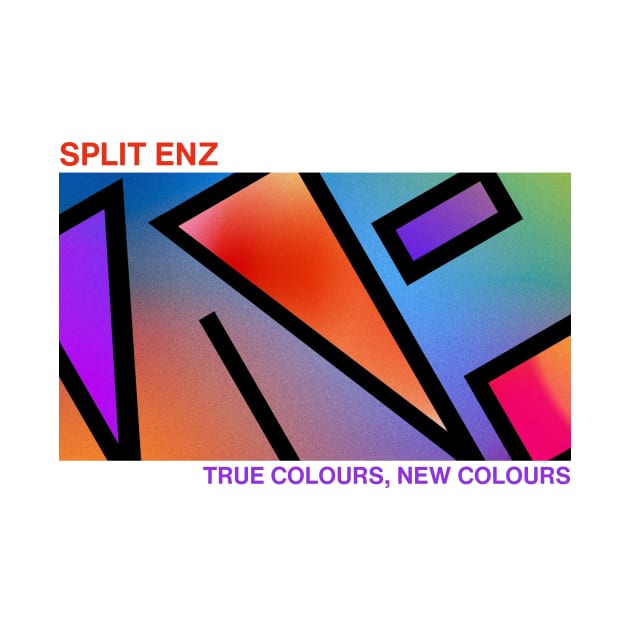 Split Enz True Colours New Colours Print by Timeless Chaos