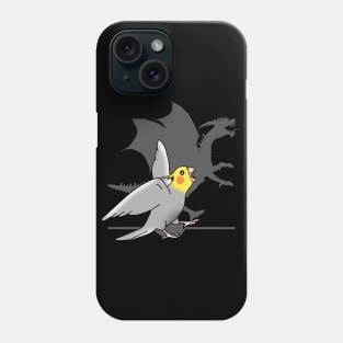 Cockatiel Dragon Shadow Phone Case