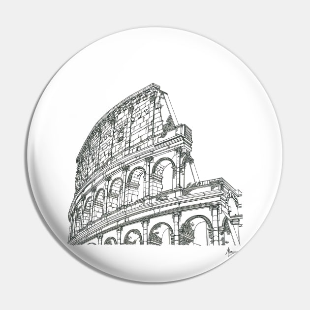 The Colosseum Pin by valery in the gallery