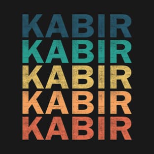 Kabir Name T Shirt - Kabir Vintage Retro Name Gift Item Tee T-Shirt