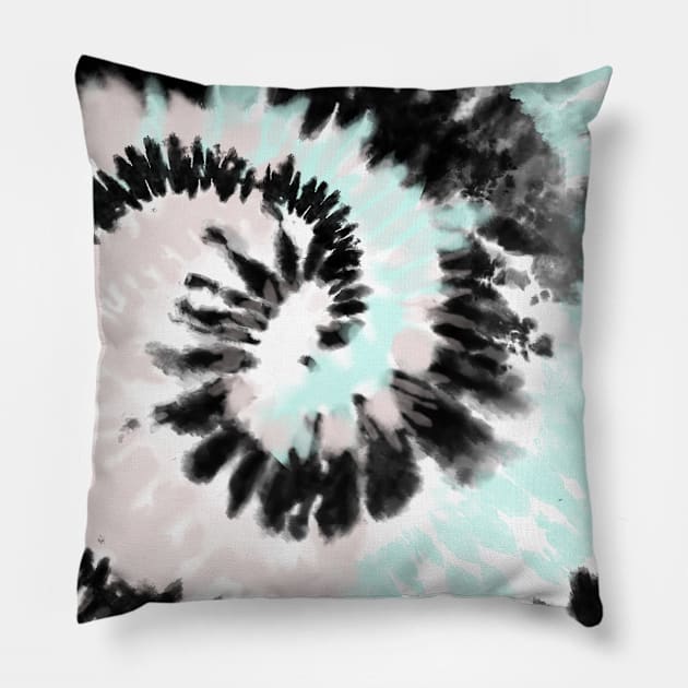 black mint Pillow by TheGypsyGoddess