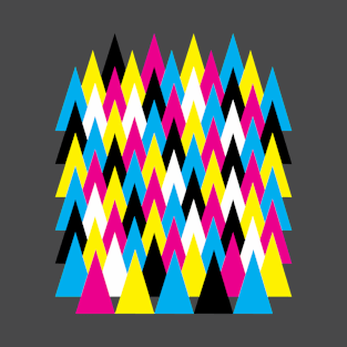 CMYK forest T-Shirt