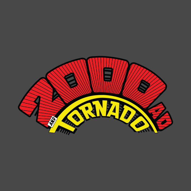 2000AD and Tornado retro comics logo by TShirtGuy2267