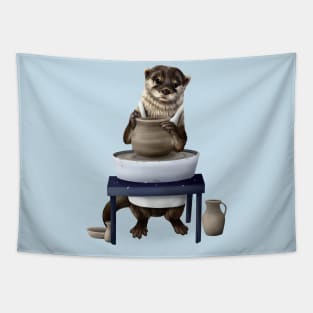 Otter potter Tapestry