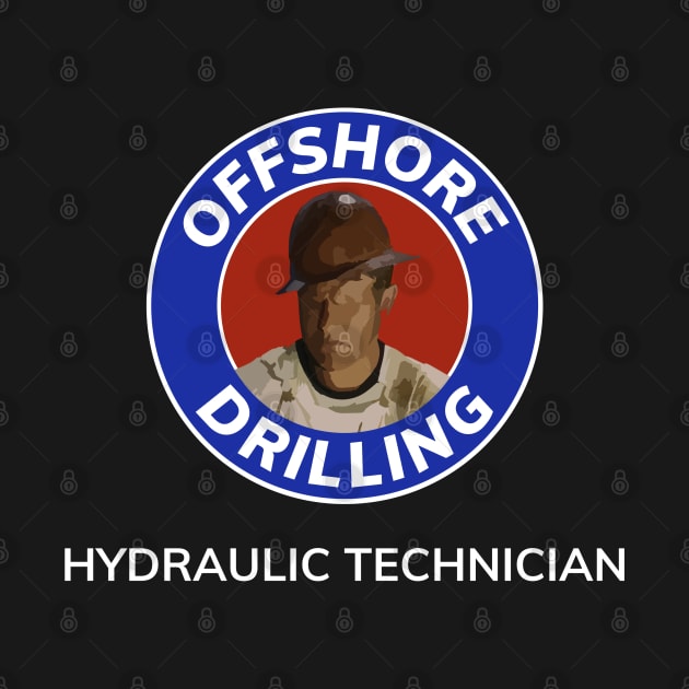 Oil & Gas Offshore Drilling Classic Series - Hydraulic Technician by Felipe G Studio