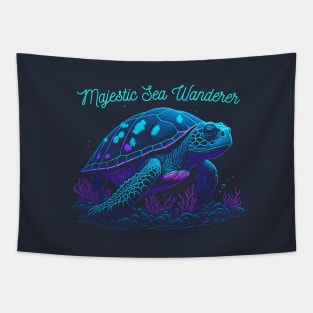 Magestic Sea wanderer Tapestry