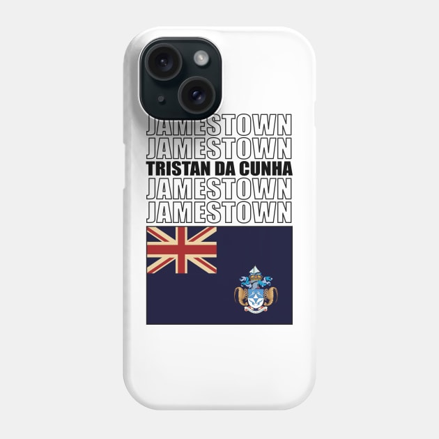 Flag of Tristan da Cunha Phone Case by KewaleeTee