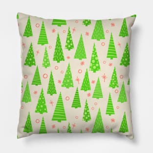 Christmas tree pattern mask Pillow