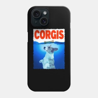 Corgi Love Trendy Tee for Fans of These Lovable Dogs Phone Case