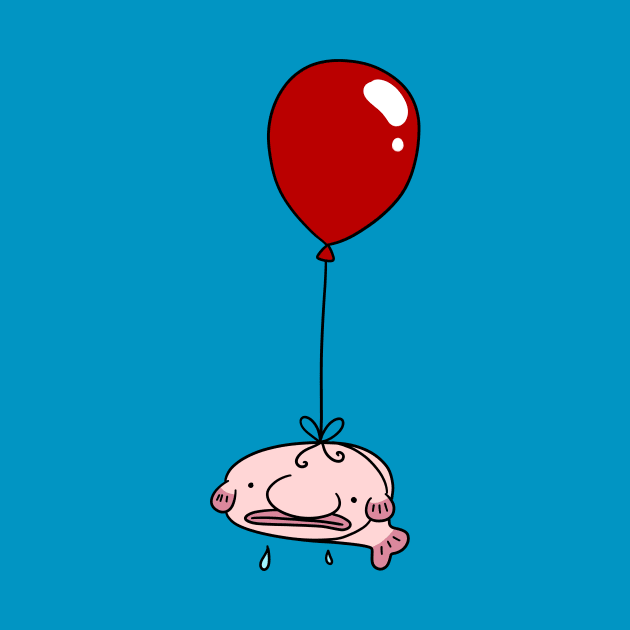 Balloon Blobfish by saradaboru