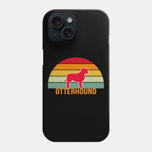 Otterhound Vintage Silhouette Phone Case