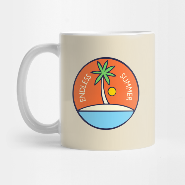 Discover endless summer vector - Summer Mug
