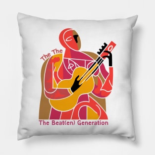 The Beat(en) Generation Pillow