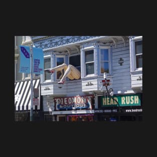 Haight and Ashbury Legs San Francisco CA Haight Street T-Shirt