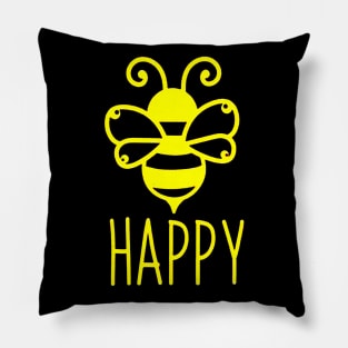 Bee happy Pillow