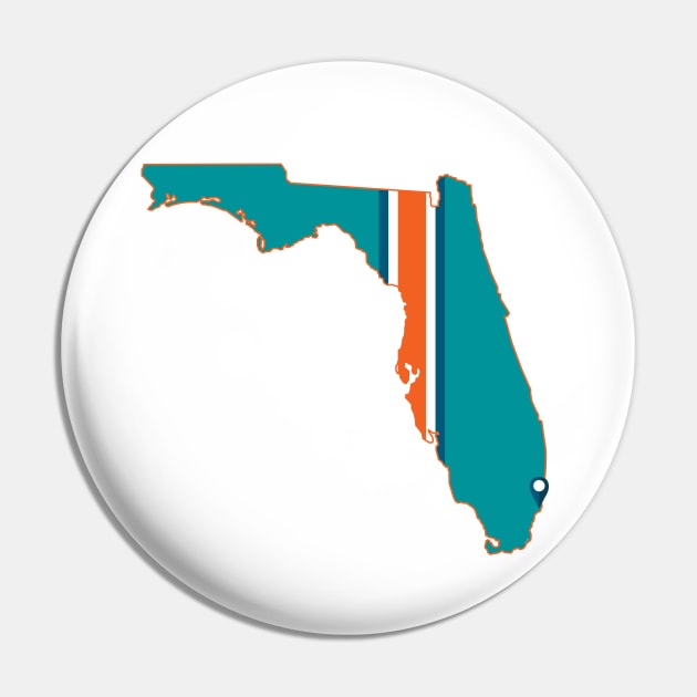 Miami Football Pin by doctorheadly