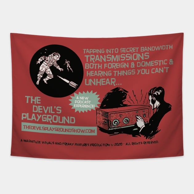 The Devil's Playground - Promo 2 Tapestry by The Devil's Playground Show