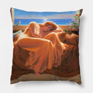 Tribute to Flaming June Pillow