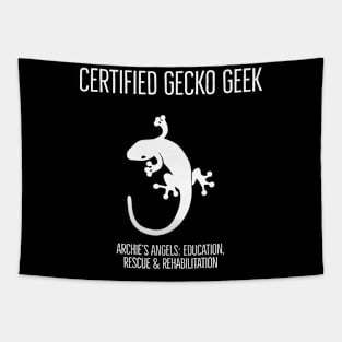 Certified Gecko Geek Tapestry