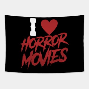 I love Horror Movies Tapestry