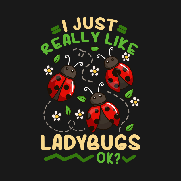 Ladybug Insect Entomology Ladybug Lover by CreativeGiftShop