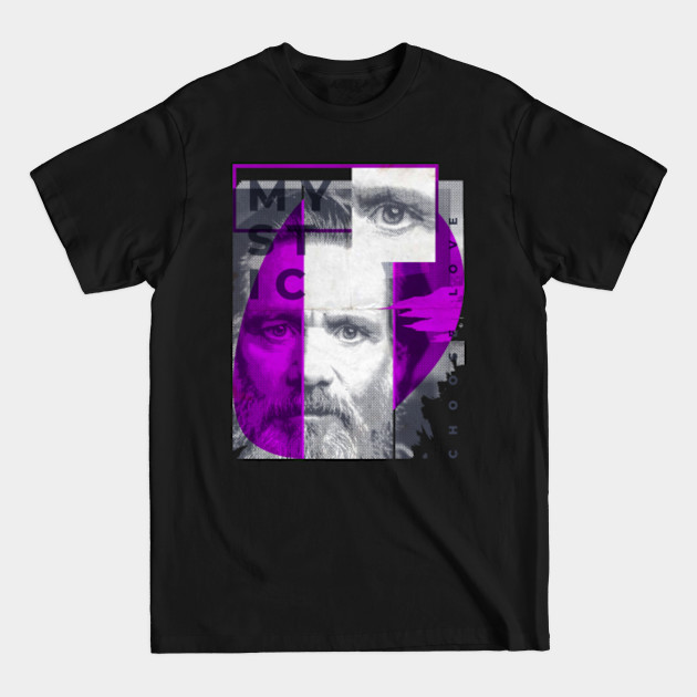 Discover Mystic Jim Carrey Aesthetic - Jim Carrey - T-Shirt