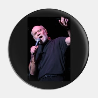 George Carlin Photograph Pin