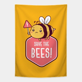 Save The Bees Tapestry