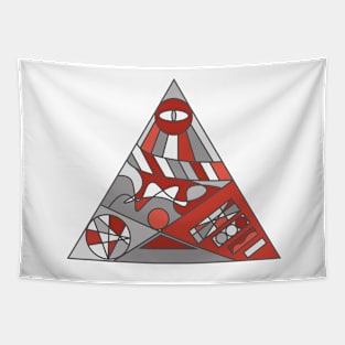 Art pyramid Tapestry