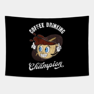 Coffee Drinkers Champion Cup Caffeine Tapestry