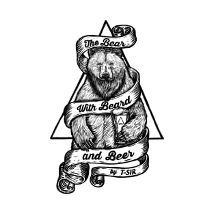 The Bear with Beard and Beer T-Shirt
