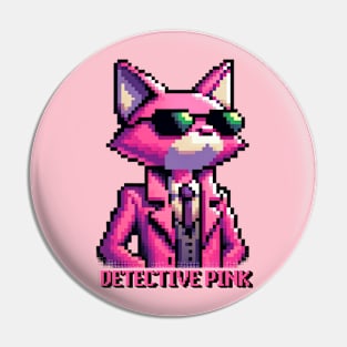 detective panther wearing sun glasses Pin