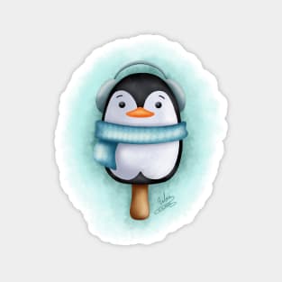 penguin popsicle Magnet