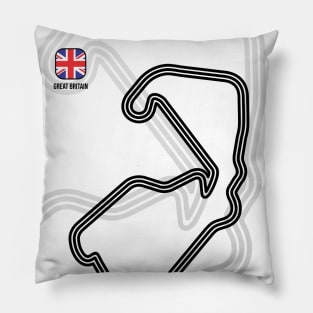 British Race Track Pillow