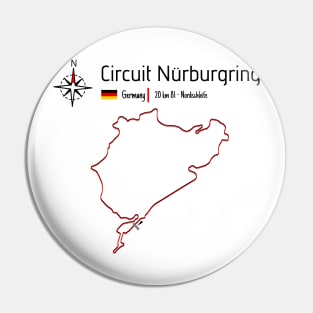 Circuit Nördschleife - Circuit Nürburgring Germany Pin