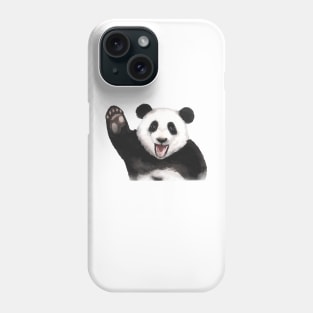 Panda Greeting Everyone Phone Case