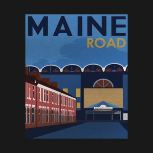 Vintage Maine Road T-Shirt