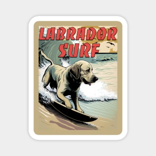 Labrador Surf Magnet