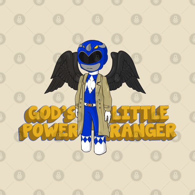 Castiel: God's Little Power Ranger by potatonomad