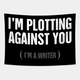 Plotting | Funny Novelist Writer Gift Tapestry