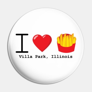 I Love Frys Villa Park Pin