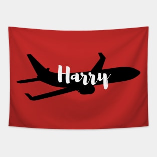 Harry name airplane Tapestry