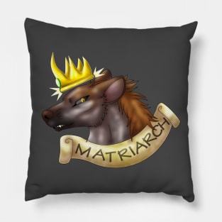 Hyena Matriarch Pillow